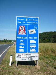 First sign in Austria
